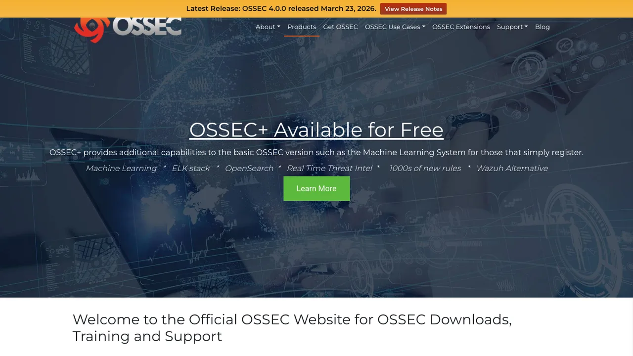 OSSEC screenshot