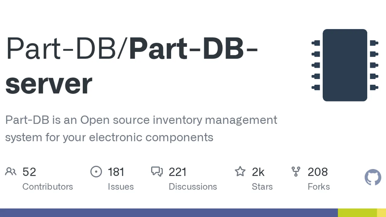 Part-DB screenshot
