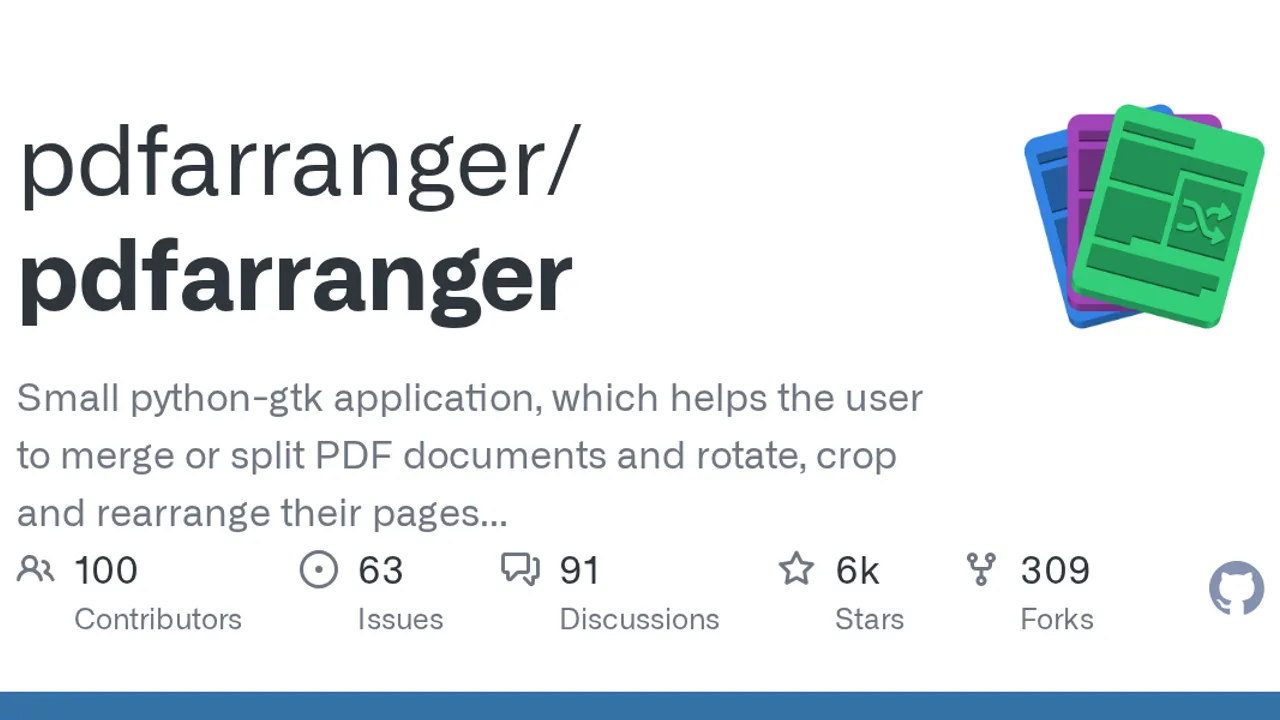 PDF Arranger screenshot