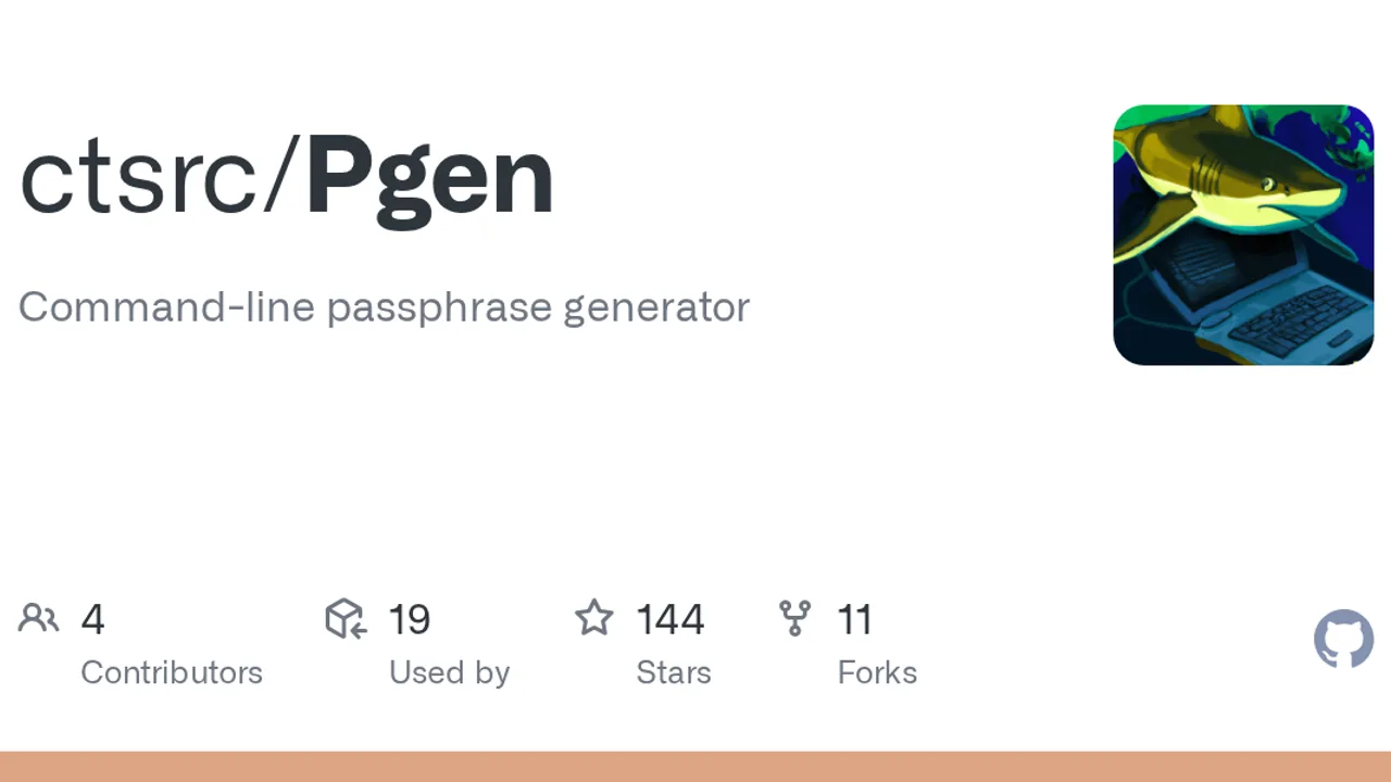 Pgen screenshot