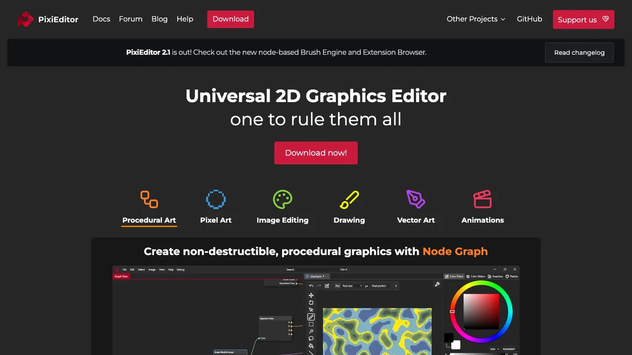 PixiEditor screenshot