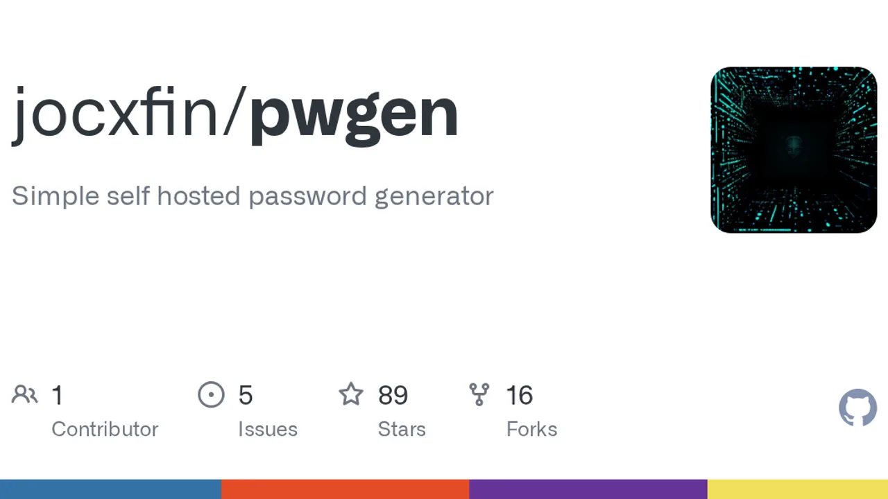pwgen screenshot