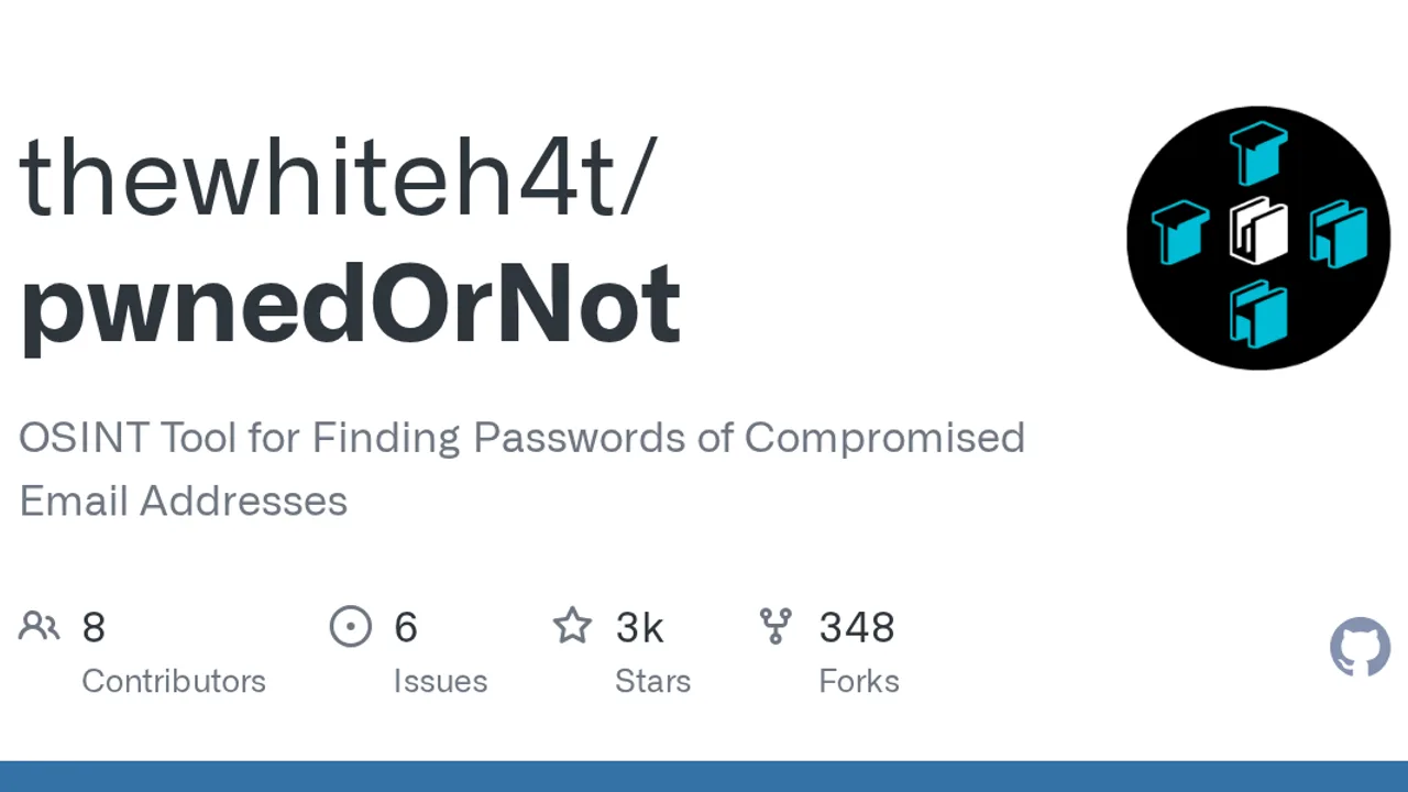 pwnedOrNot screenshot