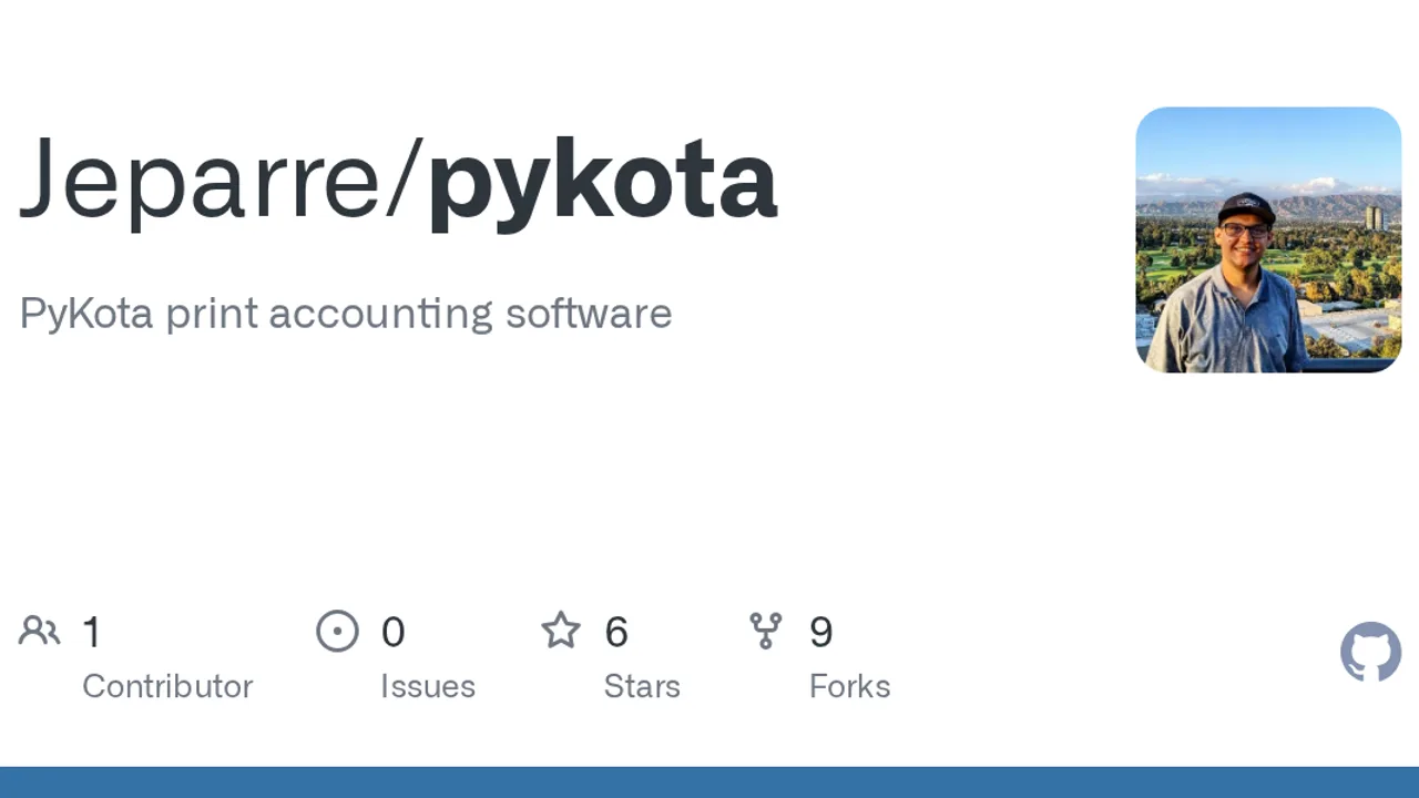 PyKota screenshot