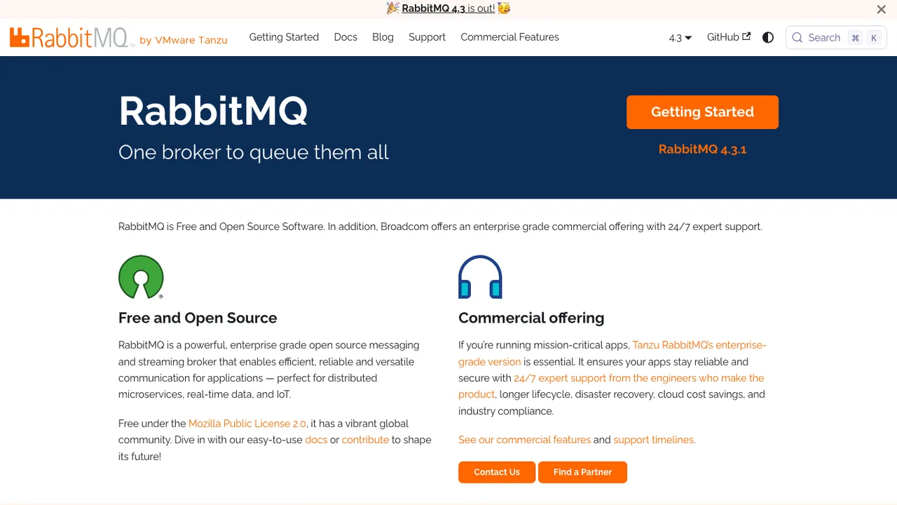 RabbitMQ screenshot