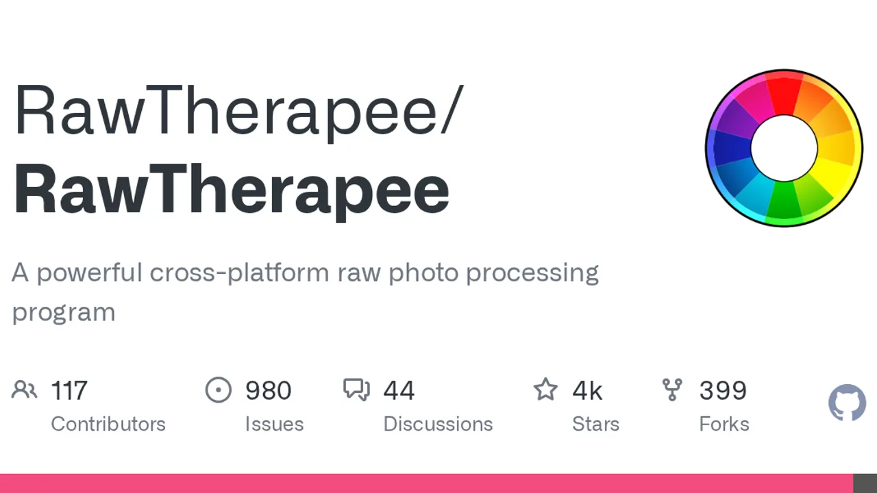 RawTherapee screenshot