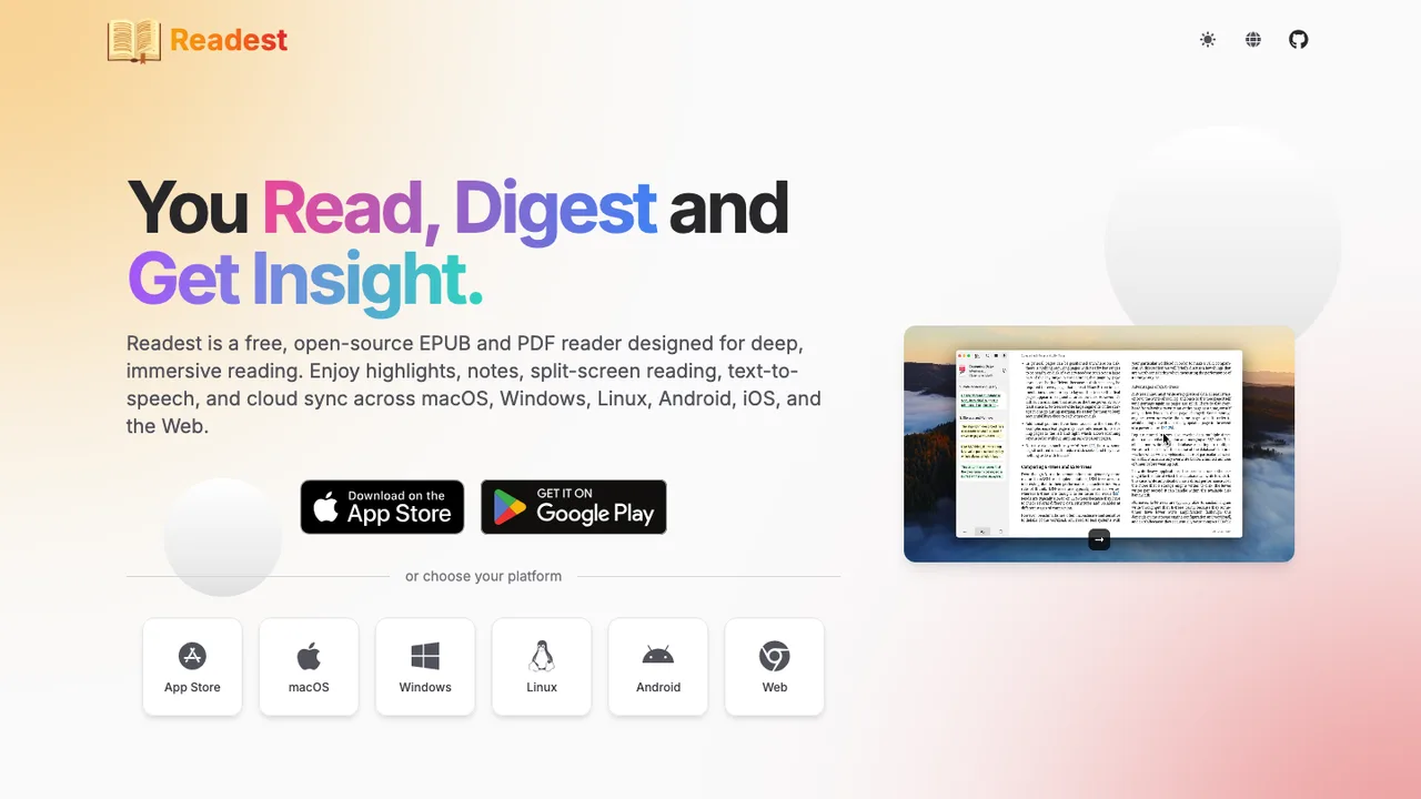 Readest screenshot