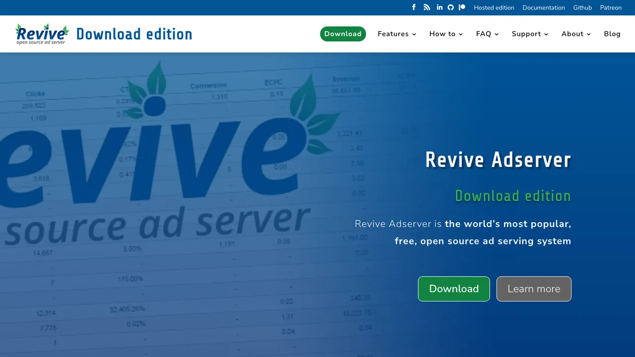 Revive Adserver screenshot