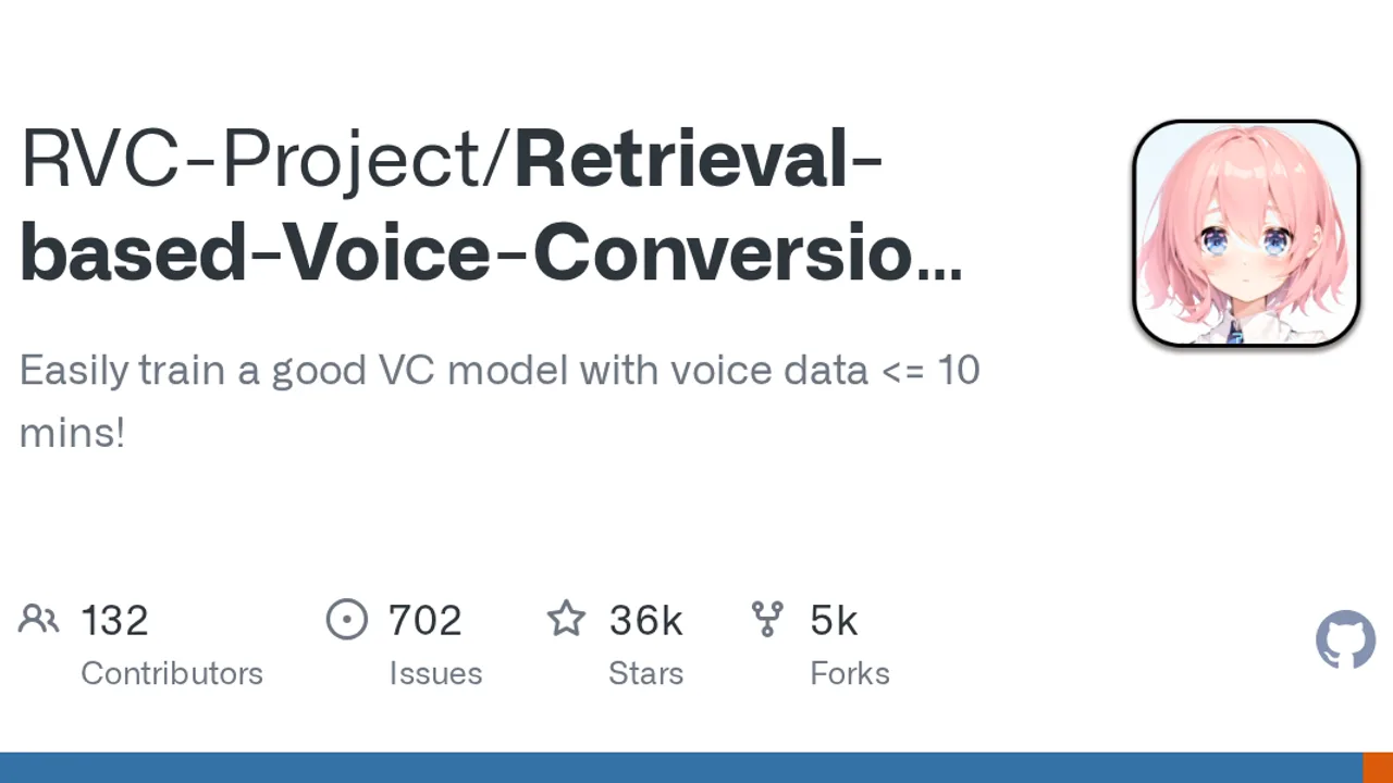 RVC WebUI screenshot