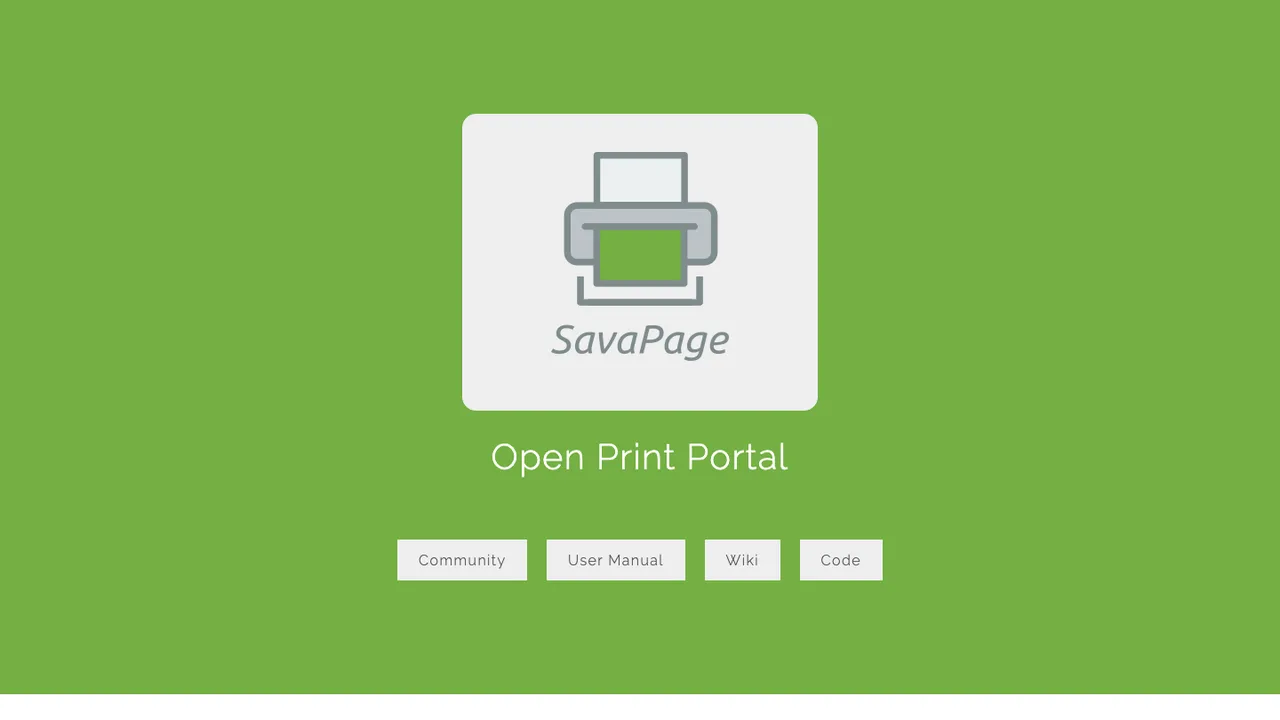 SavaPage screenshot