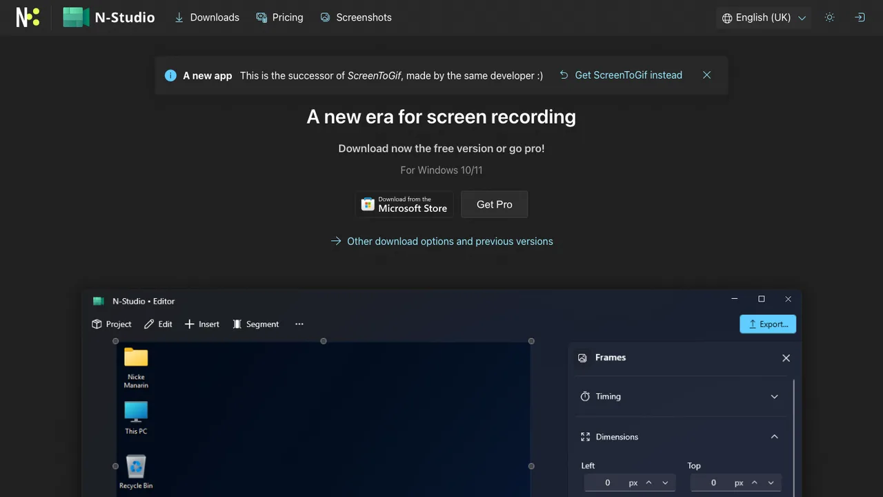 ScreenToGif screenshot