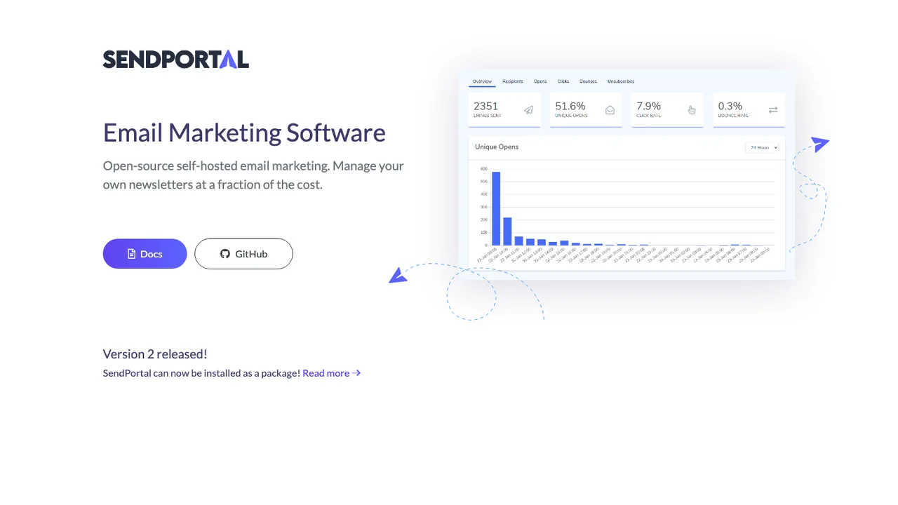 SendPortal screenshot