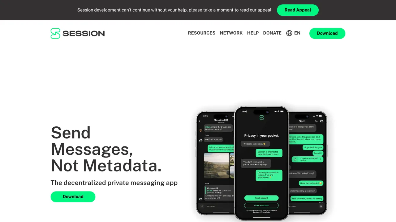 Session screenshot