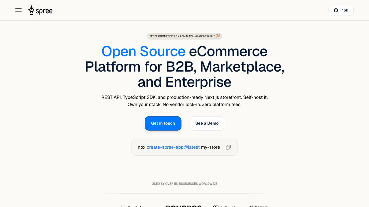 Spree screenshot