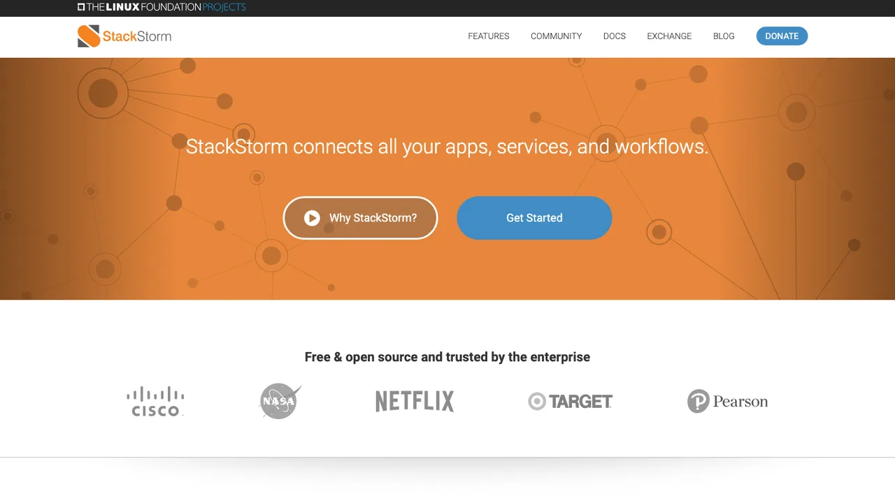 StackStorm screenshot