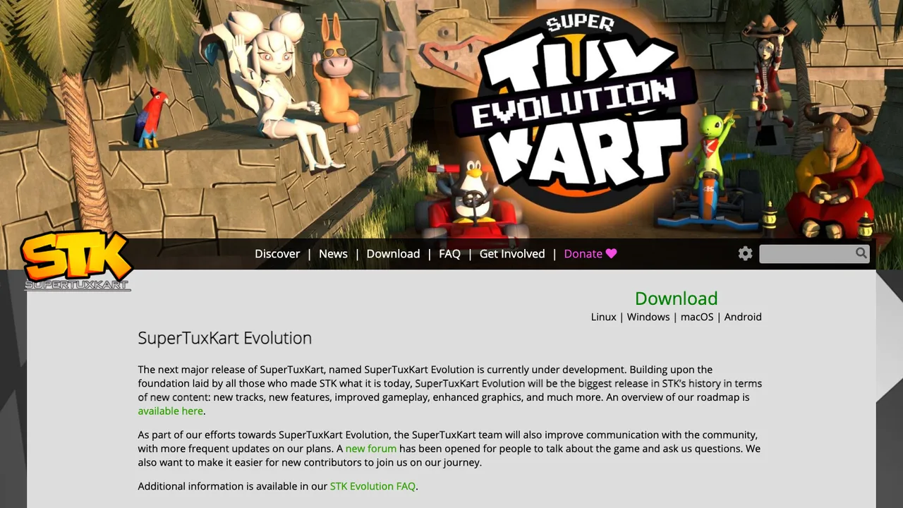 SuperTuxKart screenshot