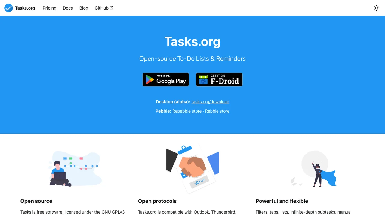 Tasks.org screenshot