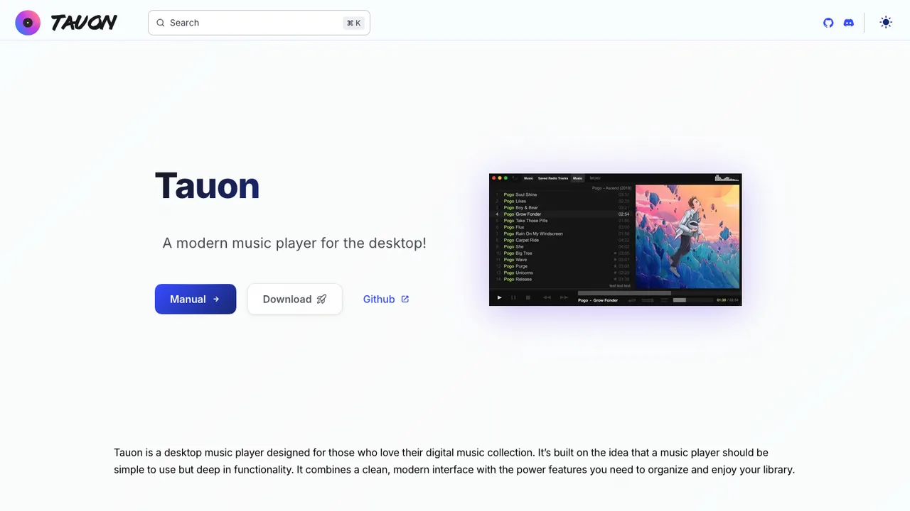 Tauon Music Box screenshot