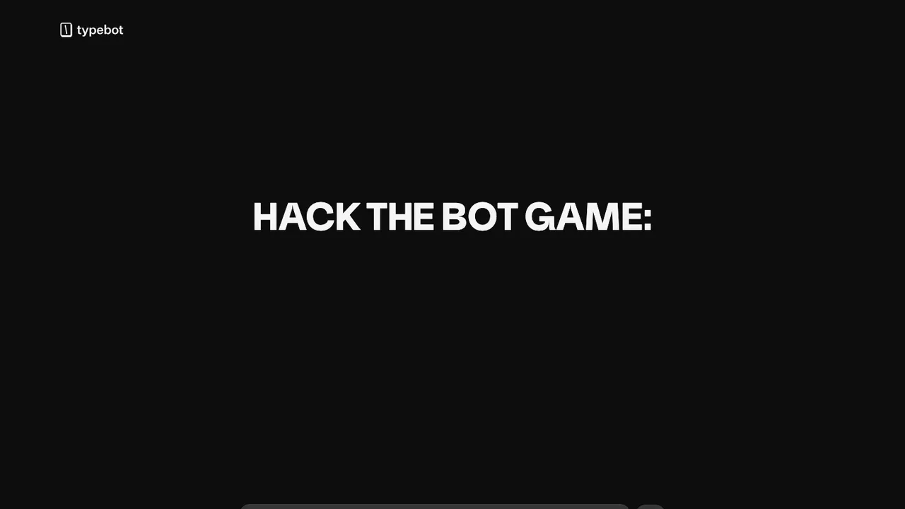 Typebot screenshot