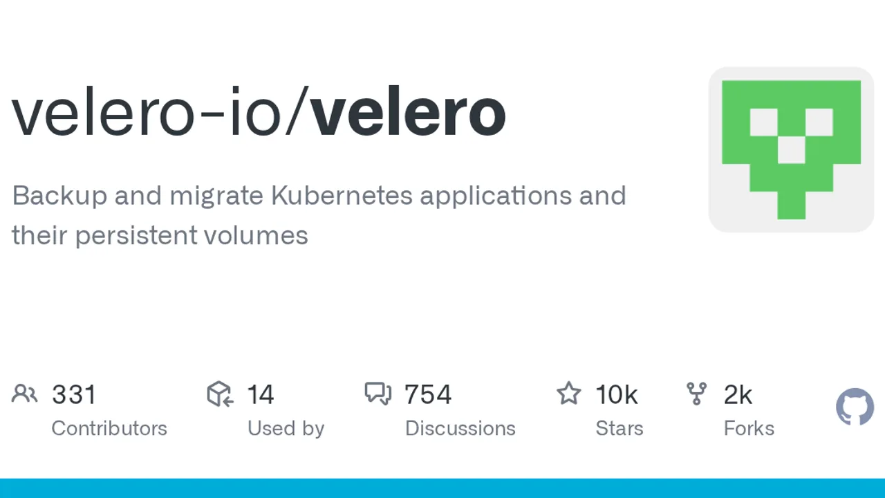 Velero screenshot