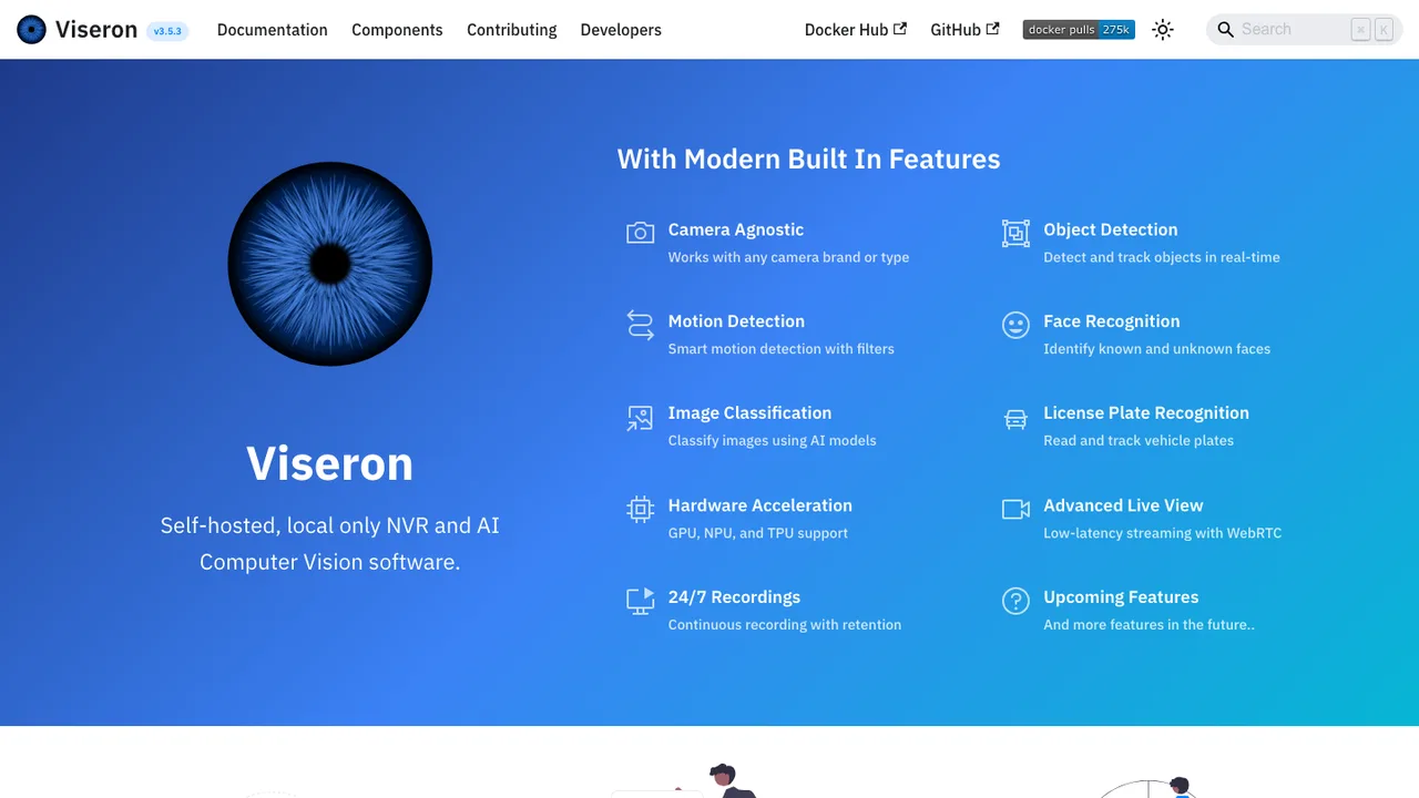Viseron screenshot