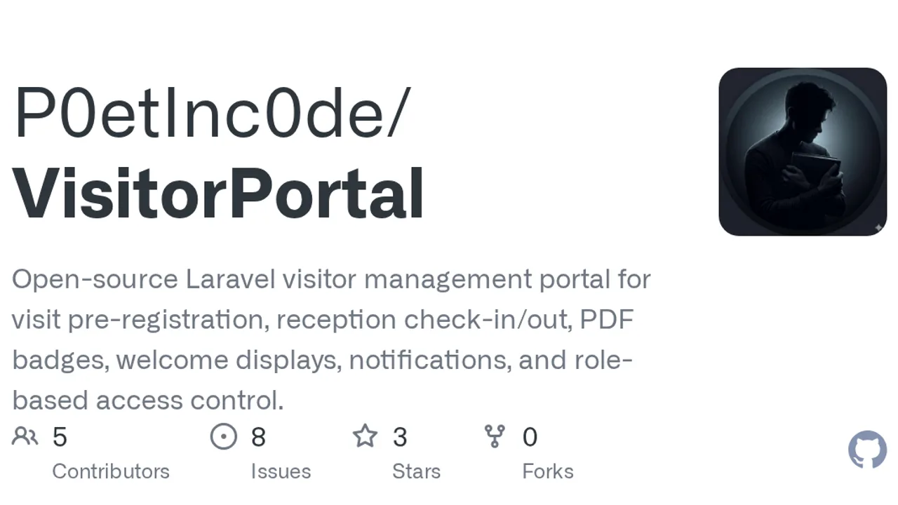 VisitorPortal screenshot