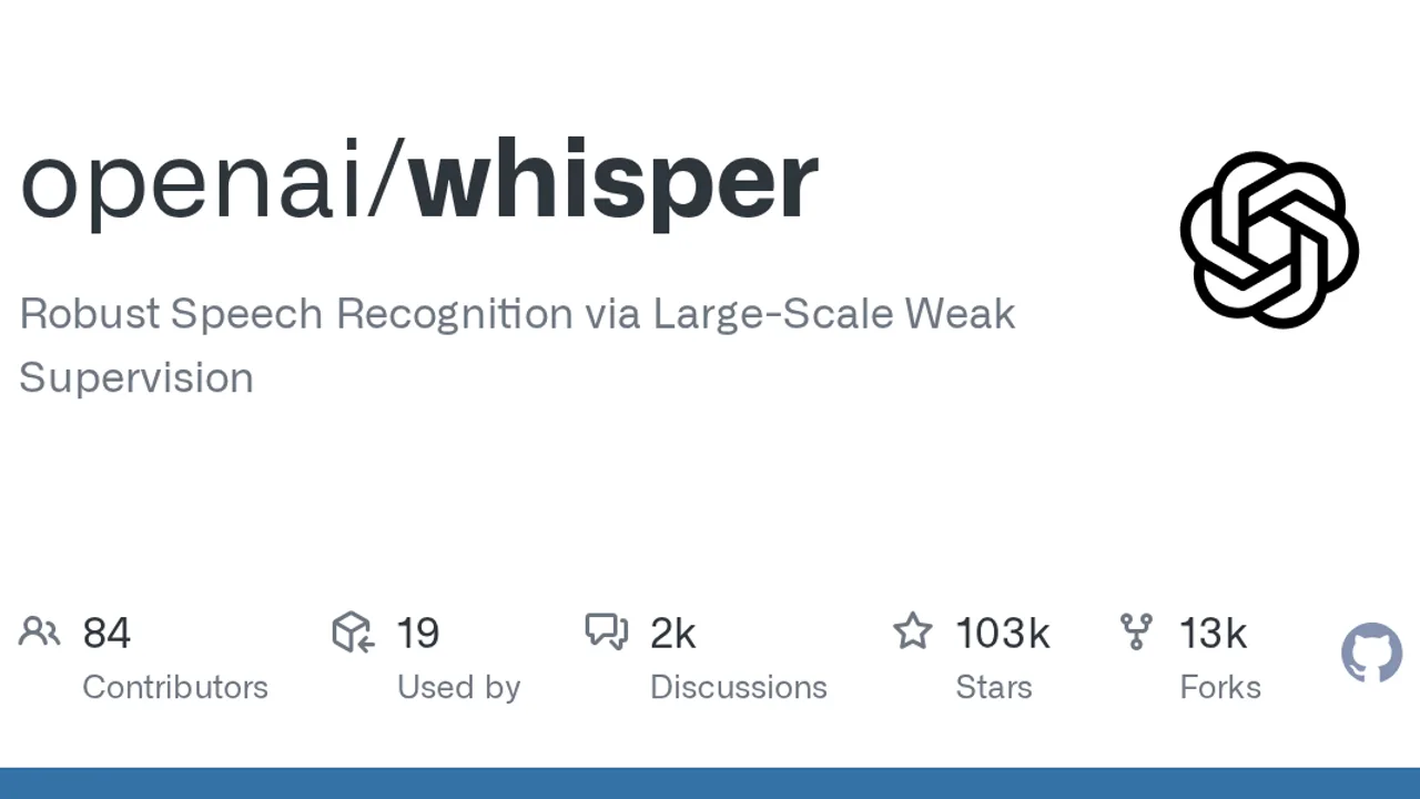 Whisper screenshot