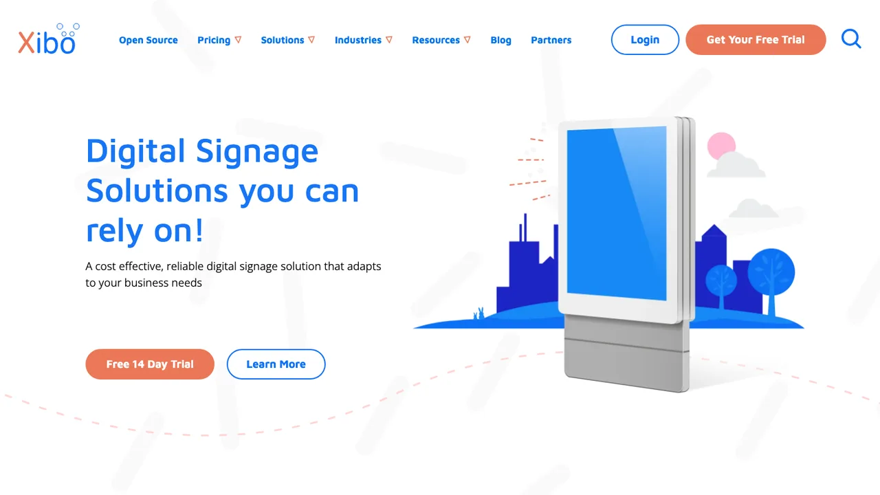 Xibo screenshot